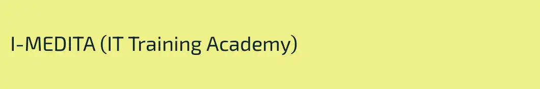 I-MEDITA (IT Training Academy)